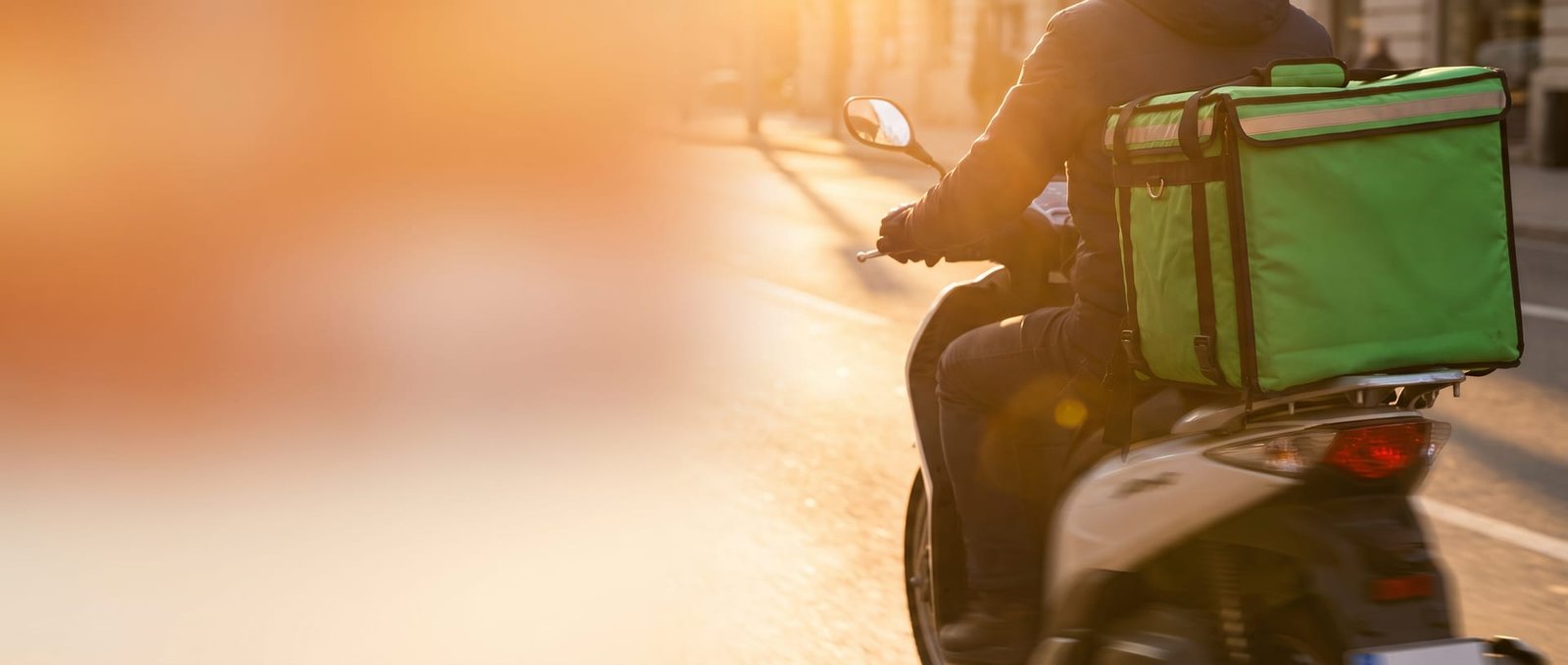 Rider delivering a GoPaan order
